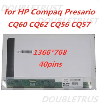 good work new 15.6" LED Screen for HP Compaq Presario CQ60 CQ62 CQ56 CQ57 Laptop LCD Matrix interface is 40 pins
good work new 15.6" LED Screen for HP Compaq Presario CQ60 CQ62 CQ56 CQ57 Laptop LCD Matrix interface is 40 pins