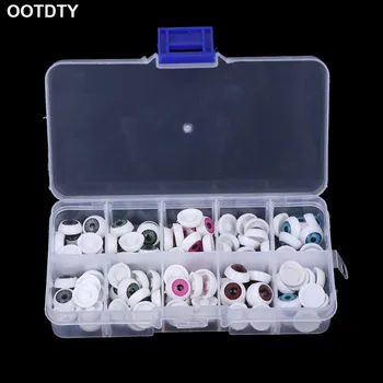 100Pcs 1.2cm Plastic Safety Doll Eyes For Animal Toy Puppet Making DIY Craft Accessories W15
100Pcs 1.2cm Plastic Safety Doll Eyes For Animal Toy Puppet Making DIY Craft Accessories W15