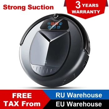 LIECTROUX B3000 Robot Vacuum Cleaner with LED Touch Screen Voice Prompt Self Recharging Anti Fall Remote Control Strong Suction
LIECTROUX B3000 Robot Vacuum Cleaner with LED Touch Screen Voice Prompt Self Recharging Anti Fall Remote Control Strong Suction