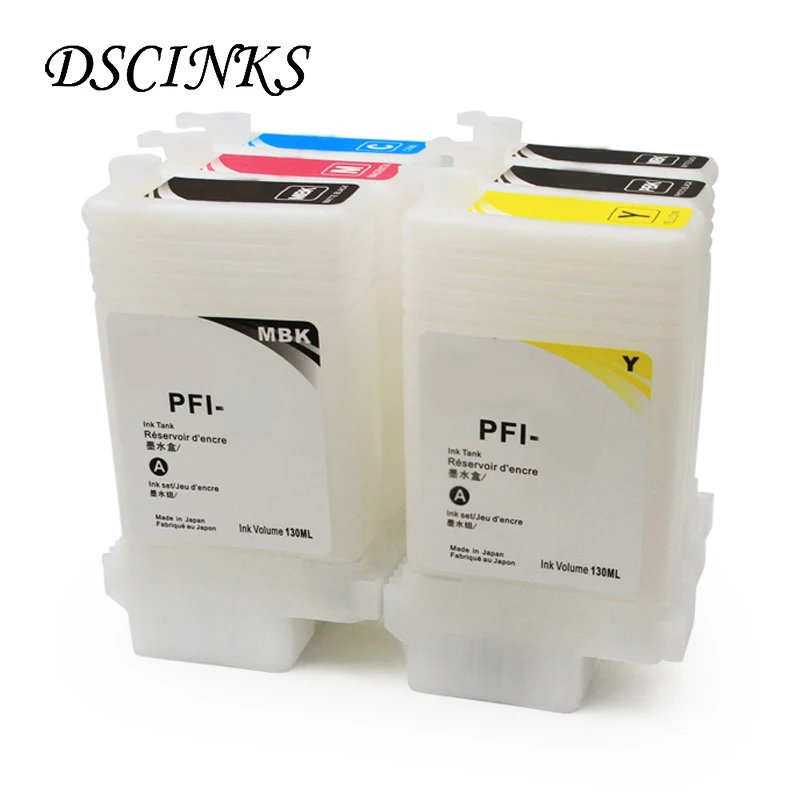 PFI102 PFI 102 Refillable Ink Cartridge for Canon IPF500 IPF510 IPF600 IPF610 IPF700 IPF710 IPF605 Refill Ink Cartridge Tank
PFI102 PFI 102 Refillable Ink Cartridge for Canon IPF500 IPF510 IPF600 IPF610 IPF700 IPF710 IPF605 Refill Ink Cartridge Tank