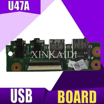 NEW For ASUS U47A Q400A U47VC USB3.0 interface Adapter Board Laptop Audio USB IO Board Interface Board Tested Well Motherboard
NEW For ASUS U47A Q400A U47VC USB3.0 interface Adapter Board Laptop Audio USB IO Board Interface Board Tested Well Motherboard