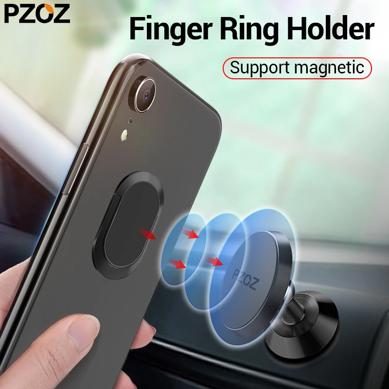 PZOZ 360 Degree Finger Ring Magnetic Holder For Huawei MATE 20 P20 P30 Redmi Note 5 Oneplus 7 6 Pro Phone General Magnet Holder
PZOZ 360 Degree Finger Ring Magnetic Holder For Huawei MATE 20 P20 P30 Redmi Note 5 Oneplus 7 6 Pro Phone General Magnet Holder