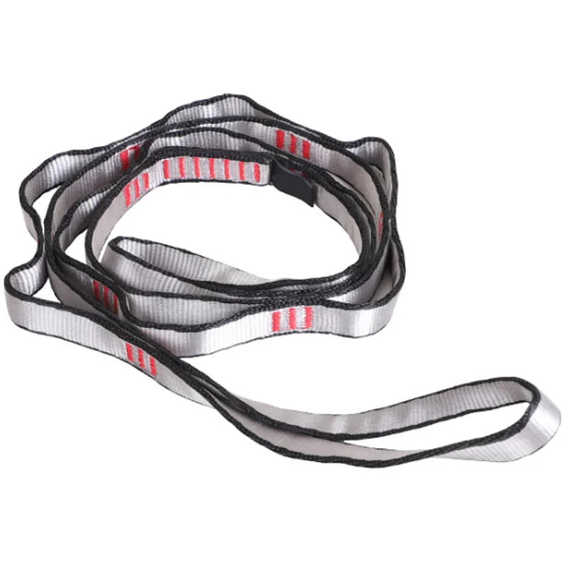 Outdoor Climbing Rope Climbing Auxiliary Rope Downhill Aerial Yoga Hammock Daisy Ring Sling Equipment Wear Ring
Outdoor Climbing Rope Climbing Auxiliary Rope Downhill Aerial Yoga Hammock Daisy Ring Sling Equipment Wear Ring