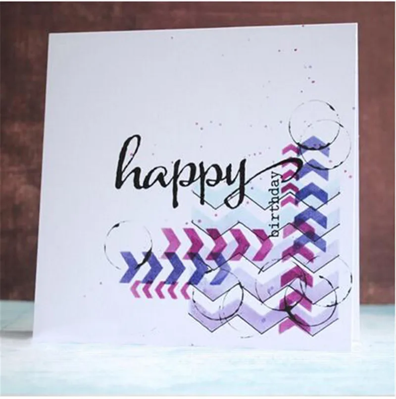 V for Chevron Stencil for DIY Scrapbooking Decorative Embossing Paper Card Making Craft Plastic Template Drawing Sheet Gift Box
V for Chevron Stencil for DIY Scrapbooking Decorative Embossing Paper Card Making Craft Plastic Template Drawing Sheet Gift Box