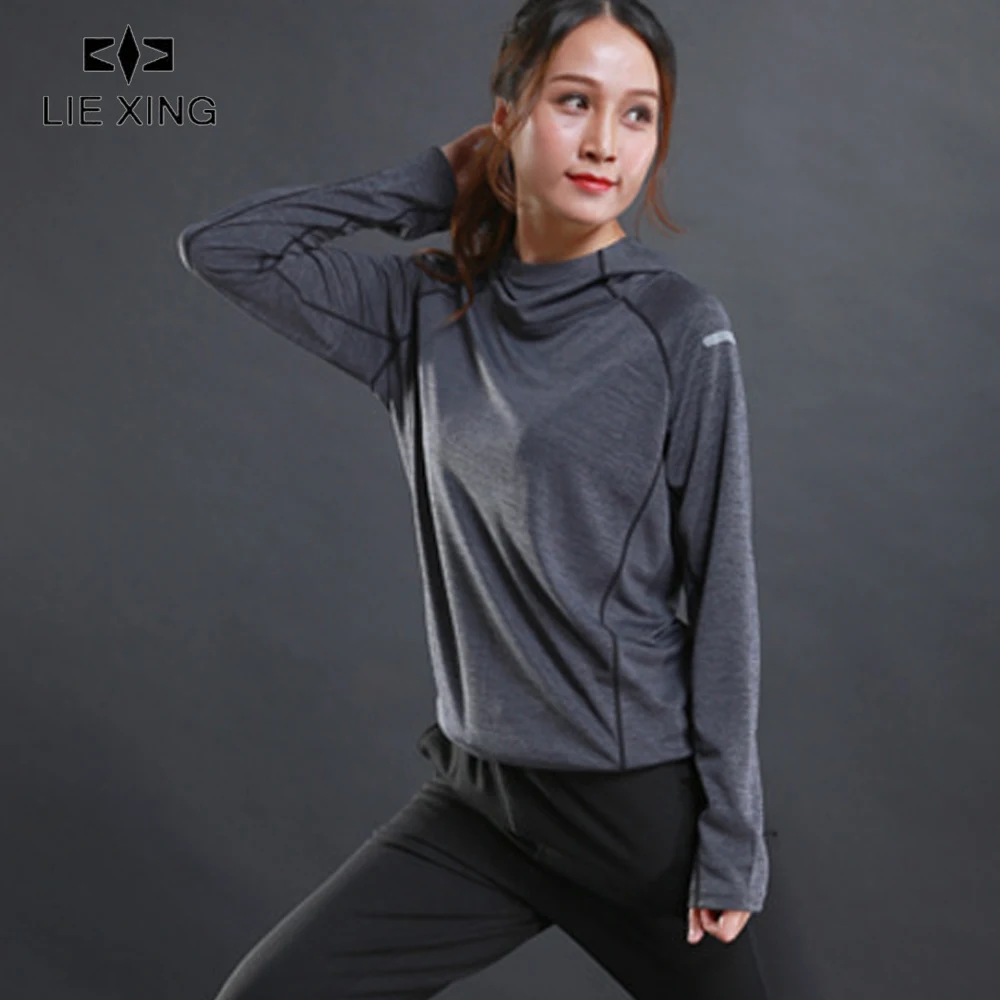 LIEXING Hooded Running Jacket Women Pullover Long Sleeve Sweatshirt Ladies Jogging Sports Jacket Women's Fitness Gym Shirts
LIEXING Hooded Running Jacket Women Pullover Long Sleeve Sweatshirt Ladies Jogging Sports Jacket Women's Fitness Gym Shirts