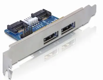 Desktop Computer Dual Port SATA to Power eSATA eSATAp 9Pin to USB 2.0 Converter Expansion Rear Bracket Card
Desktop Computer Dual Port SATA to Power eSATA eSATAp 9Pin to USB 2.0 Converter Expansion Rear Bracket Card