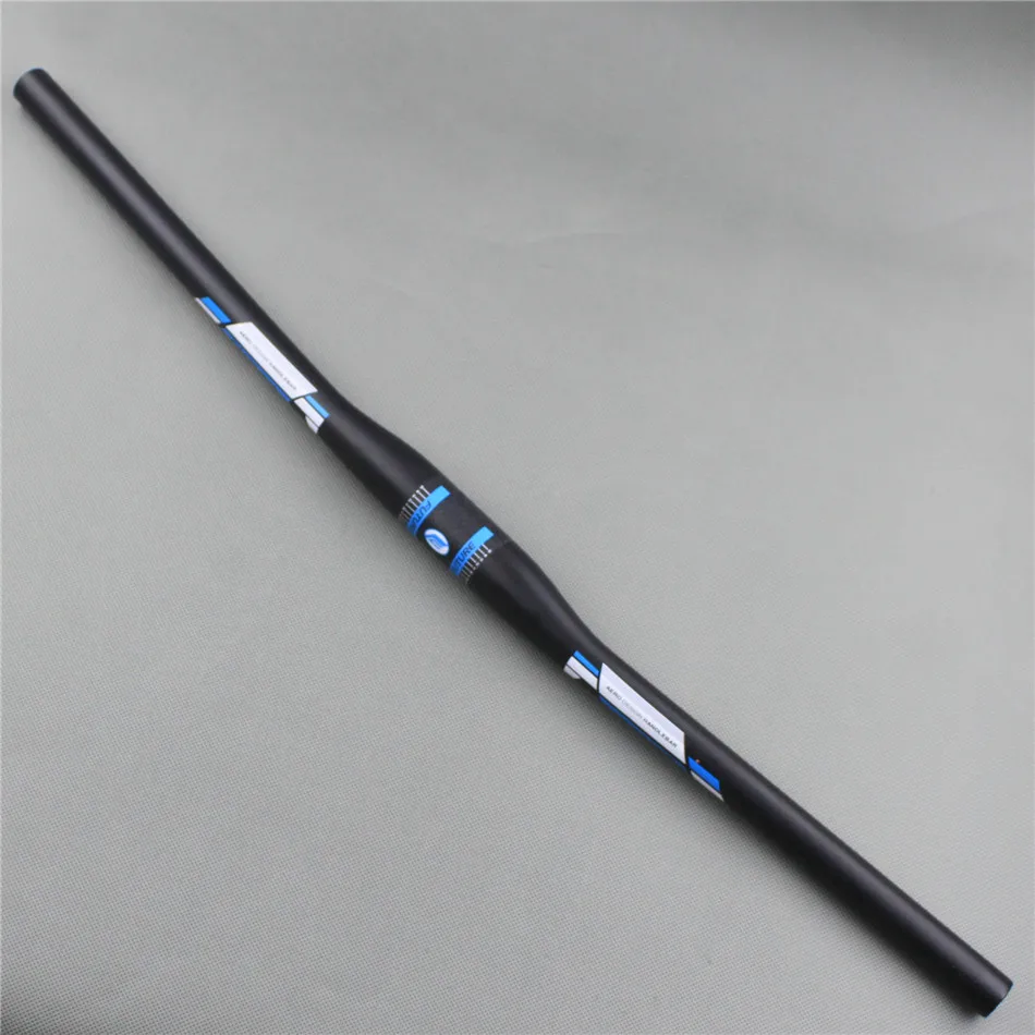 Carbon Fiber Bicycle Handlebar MTB Flat Riser Handlebar 31.8mm 600/620/640/660/680/700/720/740mm
