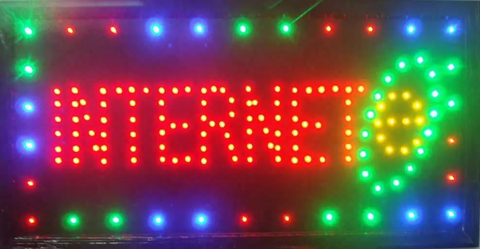 CHENXI Internet Led Neon Sign 10X19 Inch Indoor Ultra Bright running Internet Bar Neon light sign
CHENXI Internet Led Neon Sign 10X19 Inch Indoor Ultra Bright running Internet Bar Neon light sign