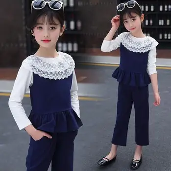 Children's and girls' clothes set 2019 spring kids fashion 3 piece set / set lace girl school costume girl suit suit girl
Children's and girls' clothes set 2019 spring kids fashion 3 piece set / set lace girl school costume girl suit suit girl