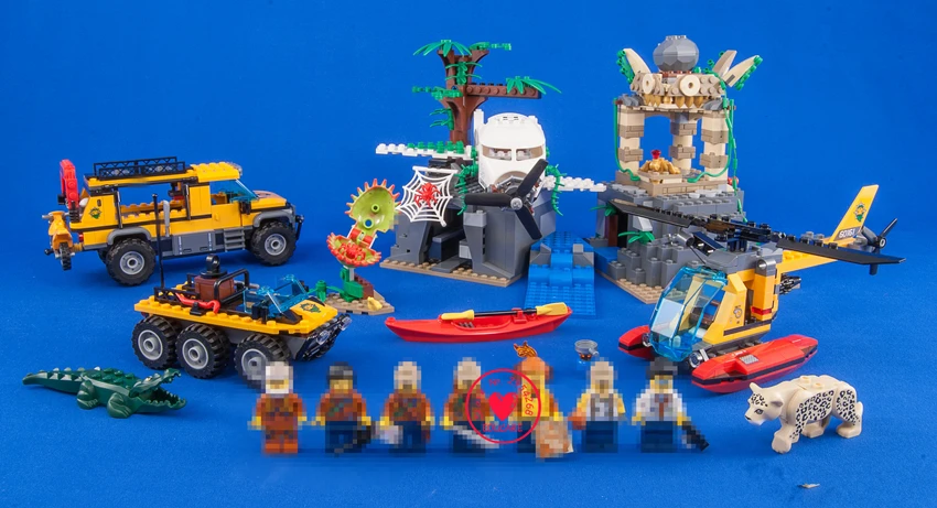 New jungle exploration city series fit legoings 60161 city jungle figures model building bricks kid Birthday Christmas gift
New jungle exploration city series fit legoings 60161 city jungle figures model building bricks kid Birthday Christmas gift