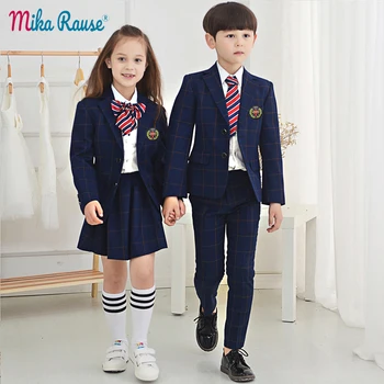 5pcs New pageboy plaid suits set British stylist blazer girls kids clothes outfits school uniform kindergarten Children clothing
5pcs New pageboy plaid suits set British stylist blazer girls kids clothes outfits school uniform kindergarten Children clothing
