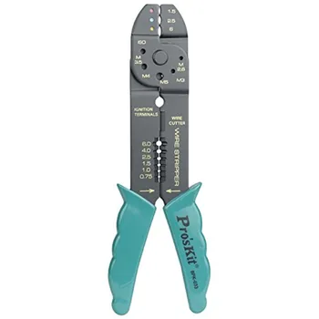 Hot Pro'skit 8PK-033 4 in 1 stripping pliers Pliers Wire stripper decrustation pliers for stripping the cable several functions
Hot Pro'skit 8PK-033 4 in 1 stripping pliers Pliers Wire stripper decrustation pliers for stripping the cable several functions