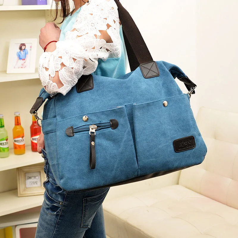 Vintage Brown Women Canvas Handbags Luxury Designer Shoulder Bags High Quality Brand Crossbody Bags For Women Bolso Mujer
Vintage Brown Women Canvas Handbags Luxury Designer Shoulder Bags High Quality Brand Crossbody Bags For Women Bolso Mujer