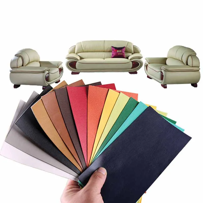 Lychee Life Solid Color Fake Leather Self-adhesive Synthetic Leather DIY Sewing Material for Furniture Textile
Lychee Life Solid Color Fake Leather Self-adhesive Synthetic Leather DIY Sewing Material for Furniture Textile