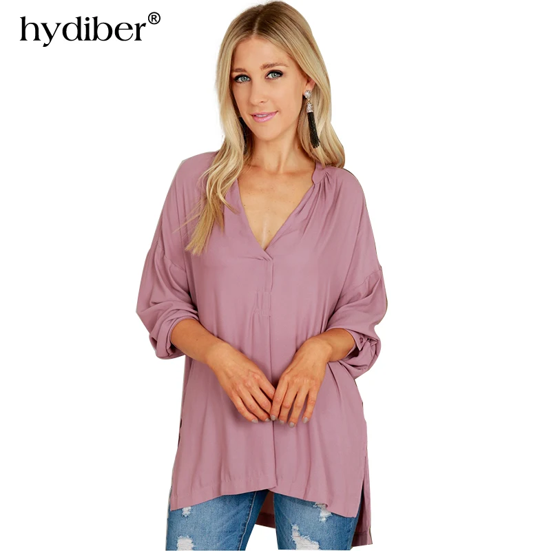 2018 winter New casual solid women Chiffon Shirt Female long Sleeve loose size women blouse top
2018 winter New casual solid women Chiffon Shirt Female long Sleeve loose size women blouse top