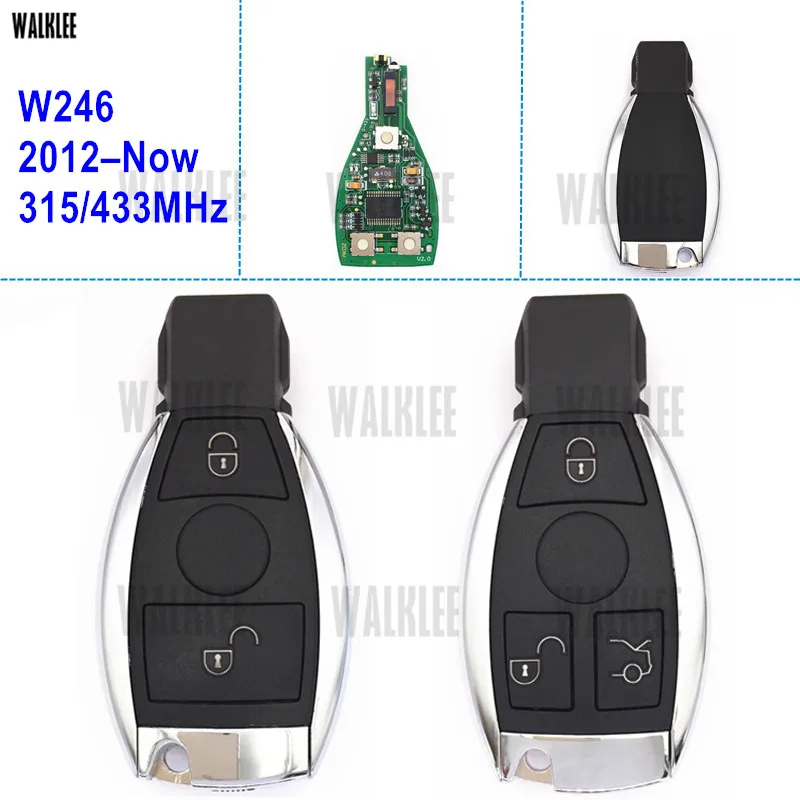 WALKLEE Car Smart Remote Key Work for Mercedes Benz W246 2012-2017 4MATIC CDI A160 A180 A200 A220 A250
WALKLEE Car Smart Remote Key Work for Mercedes Benz W246 2012-2017 4MATIC CDI A160 A180 A200 A220 A250