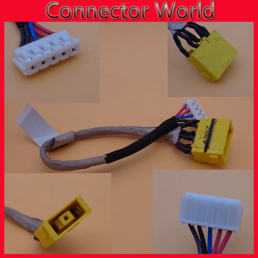 1-20pcs/lot 100% Genuine New Laptop DC Power Jack Socket Connector and Cable harness for Lenovo Z710 5938 Essential G700 5939
1-20pcs/lot 100% Genuine New Laptop DC Power Jack Socket Connector and Cable harness for Lenovo Z710 5938 Essential G700 5939