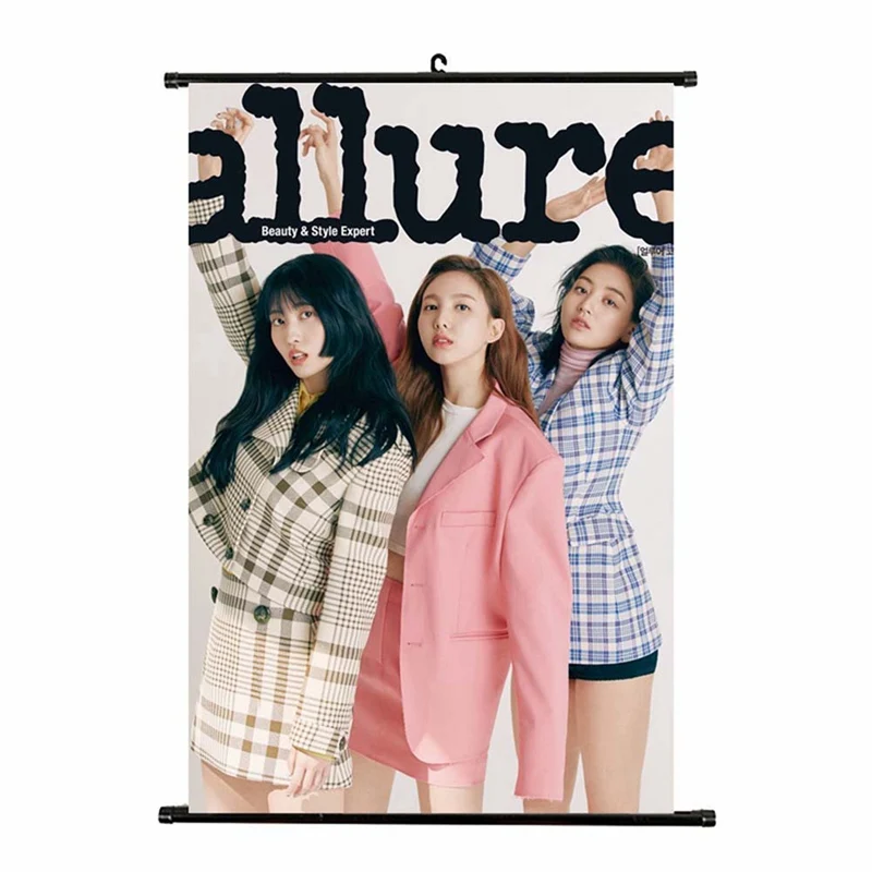 Kpop TWICE "allure" Album Hanging Photo Card Painting Wall Scroll Poster Stationery Set
Kpop TWICE "allure" Album Hanging Photo Card Painting Wall Scroll Poster Stationery Set