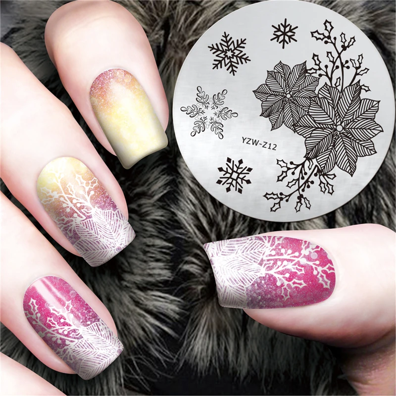 Hot Fashion Image Design Polish Printing Stamp Template Nail Art Stamping Plates Stainless Steel Manicure Stencils #YZW-Z12
Hot Fashion Image Design Polish Printing Stamp Template Nail Art Stamping Plates Stainless Steel Manicure Stencils #YZW-Z12
