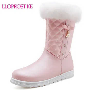 Lloprost ke fashion hot sale new mid calf boots round toe winter boots plush keep warm snow boots women 2018 new winter D616
Lloprost ke fashion hot sale new mid calf boots round toe winter boots plush keep warm snow boots women 2018 new winter D616