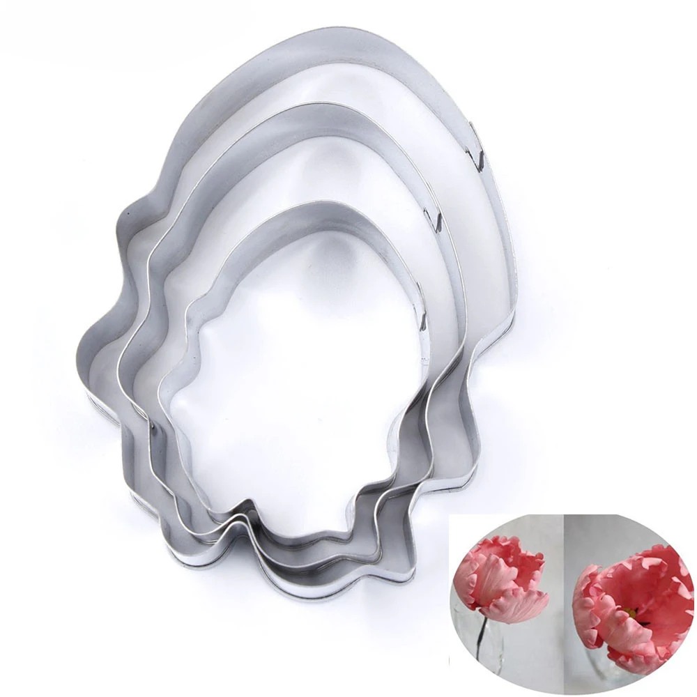 3pcs/set Parrot Tulip Petal Flower Cookie Cutter Cake Decorating Tools Fondant Sugarcraft Candy Cupcake Biscuit Molds
3pcs/set Parrot Tulip Petal Flower Cookie Cutter Cake Decorating Tools Fondant Sugarcraft Candy Cupcake Biscuit Molds
