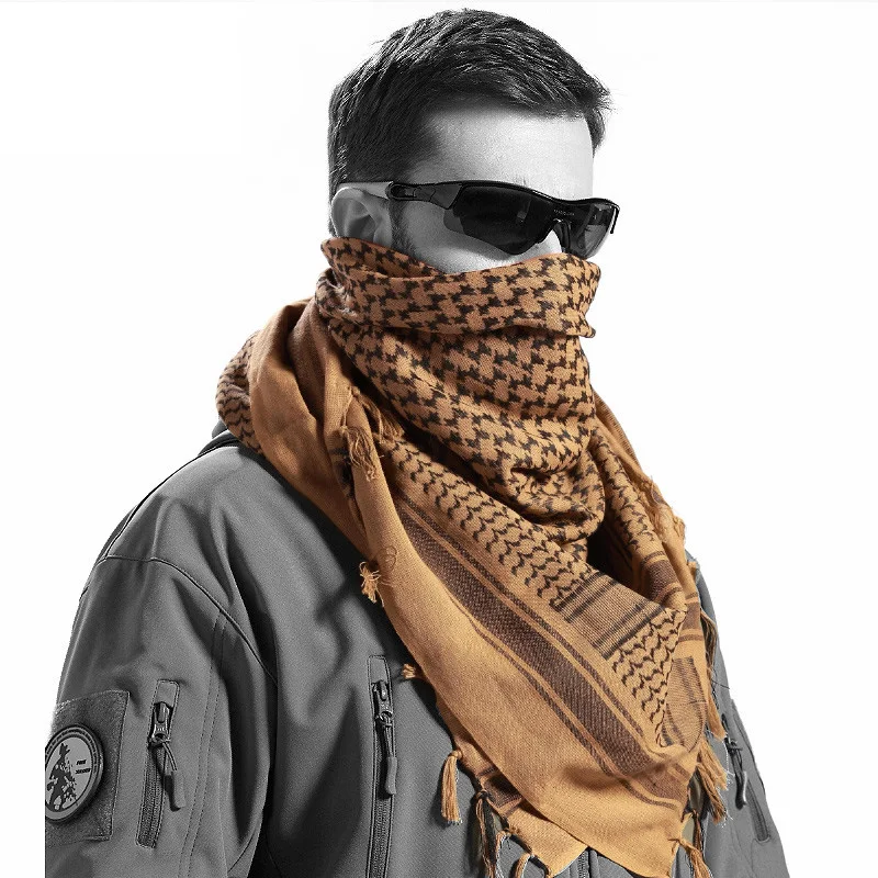 Hunting Army Military Tactical Keffiyeh Shemagh Desert Arab Scarf Shawl Neck Cover Head Wrap Hiking Airsoft Shooting Accessories
Hunting Army Military Tactical Keffiyeh Shemagh Desert Arab Scarf Shawl Neck Cover Head Wrap Hiking Airsoft Shooting Accessories