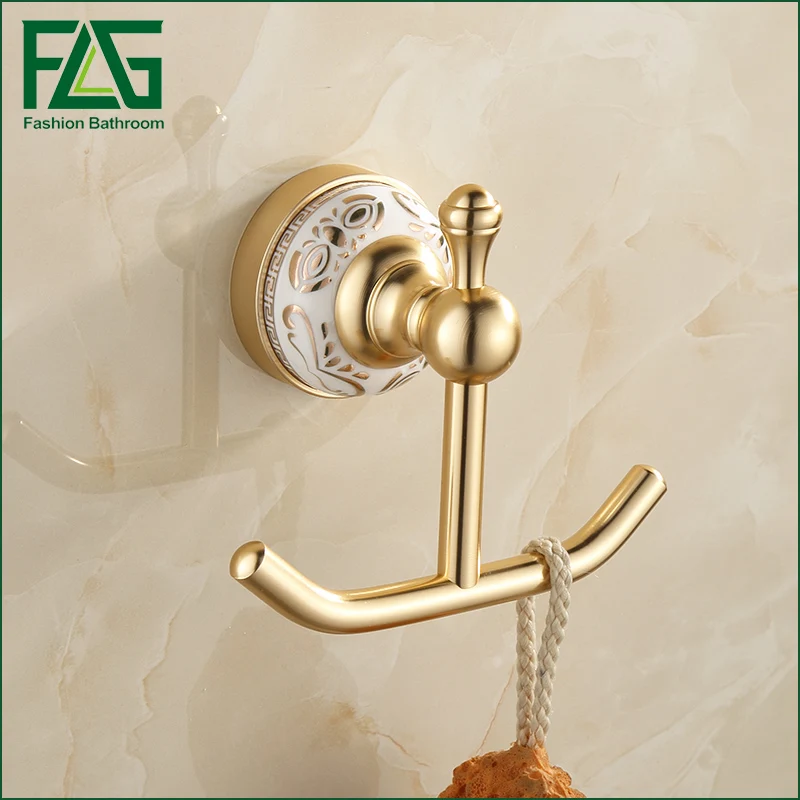 FLG Shipping Robe Hook Cloth Hook Golden Space Aluminum Hook Coat Hook Decorative Wall Hanger Bathroom Accessrie
FLG Shipping Robe Hook Cloth Hook Golden Space Aluminum Hook Coat Hook Decorative Wall Hanger Bathroom Accessrie