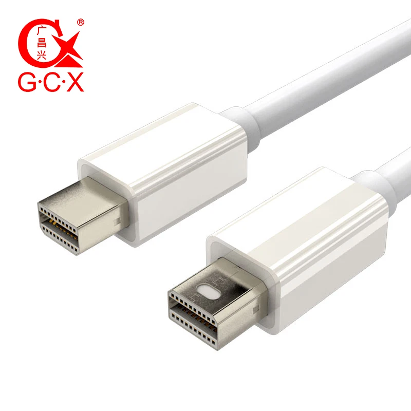 G.C.X Mini DisplayPort DP Cable Male to Male Thunderbolt Display Port Adapter Converter White for Apple iMac MacBook Pro Air
G.C.X Mini DisplayPort DP Cable Male to Male Thunderbolt Display Port Adapter Converter White for Apple iMac MacBook Pro Air