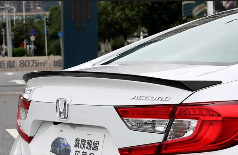 Краска автомобильный спойлер для заднего крыла багажника 18 19 Honda Accord 2018 2019 10th от ems