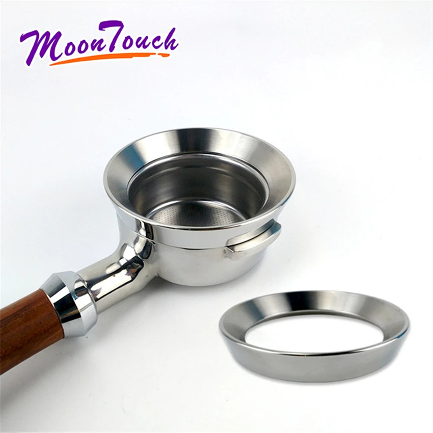 Intelligent Dosing Ring Stainless Steel 58MM for Brewing Bowl Coffee Powder Espresso Barista Tool Tamper Funnel Portafilter
Intelligent Dosing Ring Stainless Steel 58MM for Brewing Bowl Coffee Powder Espresso Barista Tool Tamper Funnel Portafilter