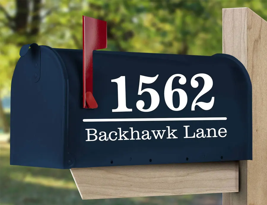 Personalized Mailbox Decal Concise Vinyl Multiple Colors and Fonts Available Wall Sticker New Homeowner Realtor Gift W473
Personalized Mailbox Decal Concise Vinyl Multiple Colors and Fonts Available Wall Sticker New Homeowner Realtor Gift W473