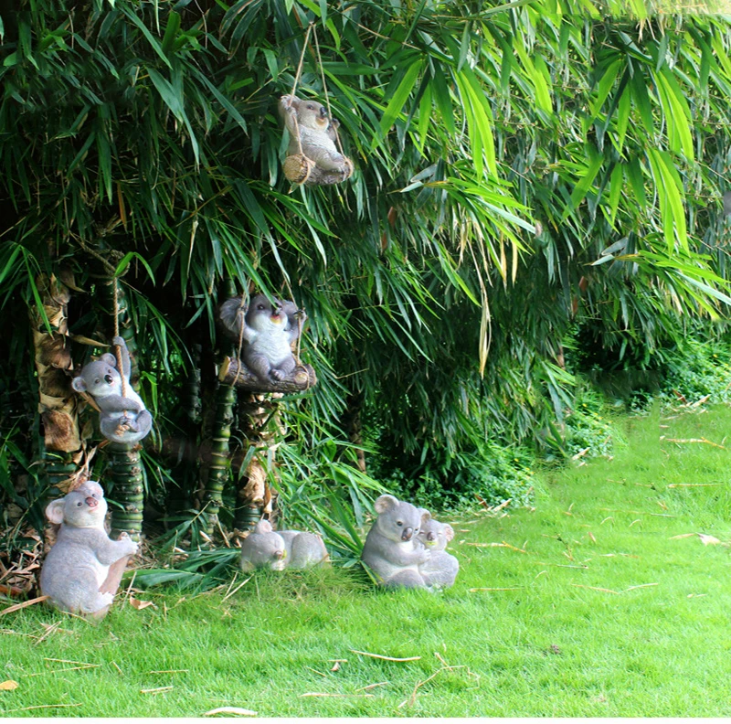 Garden Statue -Koala with eyes closed- Funny Outdoor Sculpture ornaments - Best Indoor Outdoor Figurines for Patio Yard Lawn
Garden Statue -Koala with eyes closed- Funny Outdoor Sculpture ornaments - Best Indoor Outdoor Figurines for Patio Yard Lawn