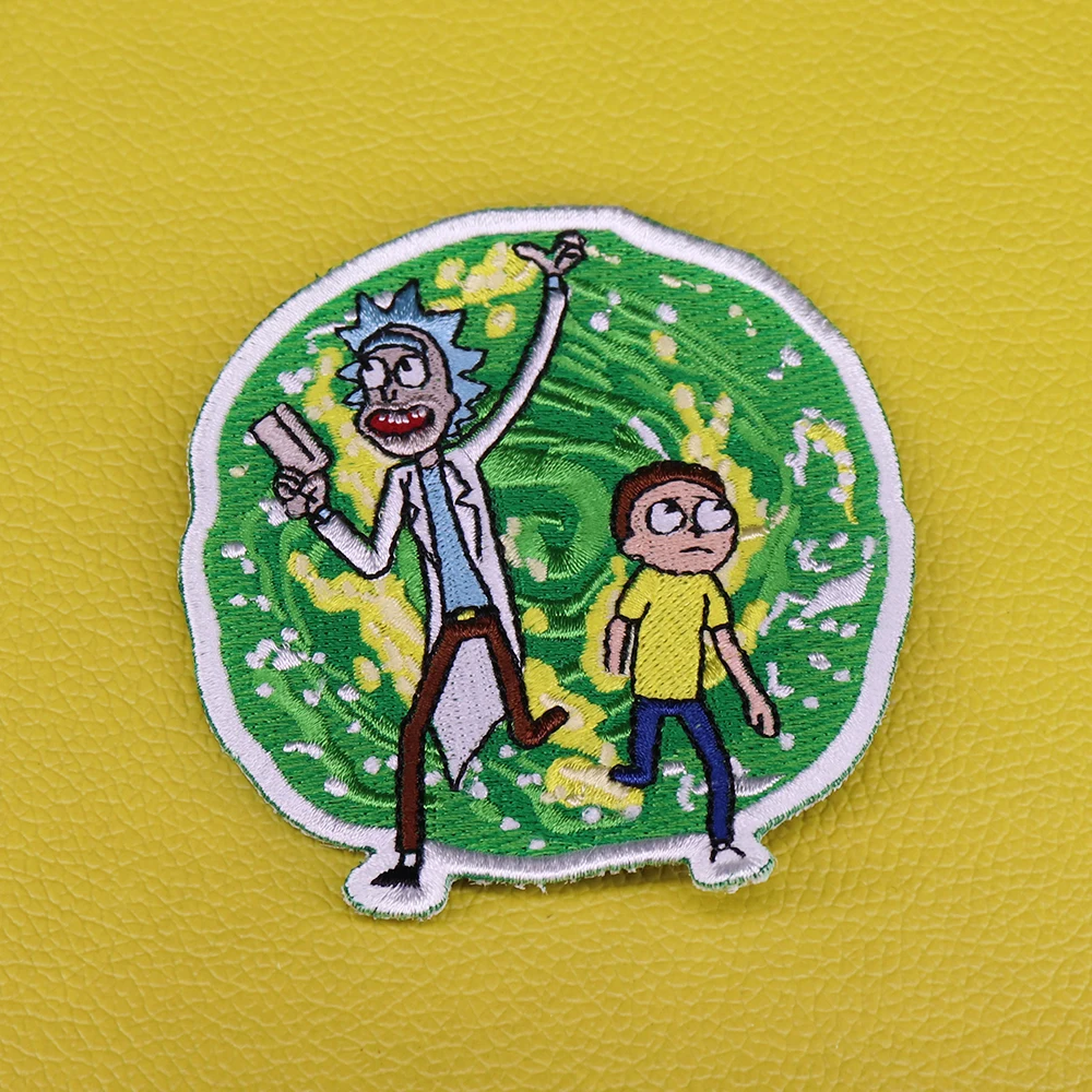Rick and Morty embroidery patch cute cartoon round muppet sew on patches fantasy adventure jewelry jackets backpack accessories
Rick and Morty embroidery patch cute cartoon round muppet sew on patches fantasy adventure jewelry jackets backpack accessories