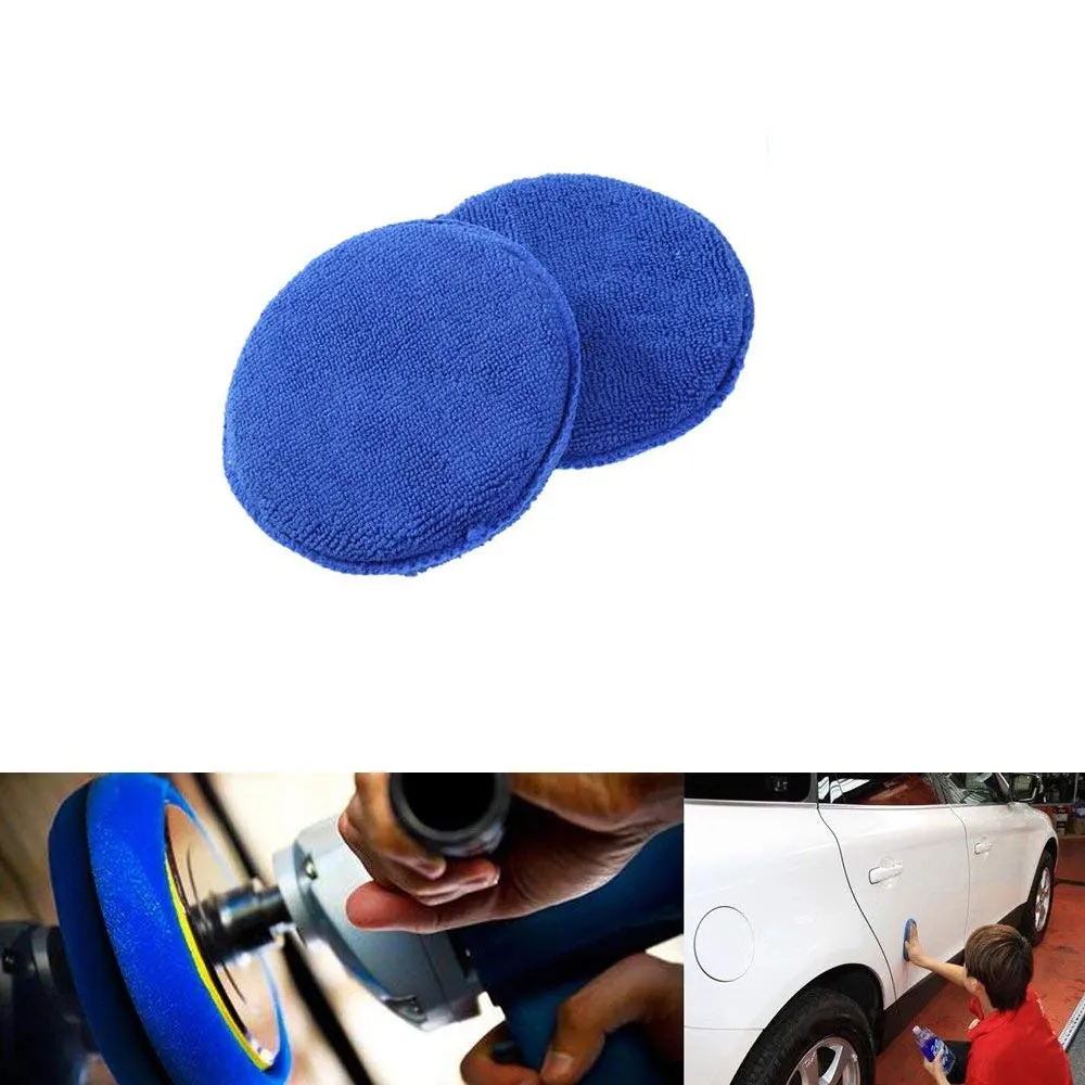2Pcs Microfiber Wax Applicator Waxing Polish Wax Foam Sponge Pads for Cars Vehicle Glass Cleaning
2Pcs Microfiber Wax Applicator Waxing Polish Wax Foam Sponge Pads for Cars Vehicle Glass Cleaning