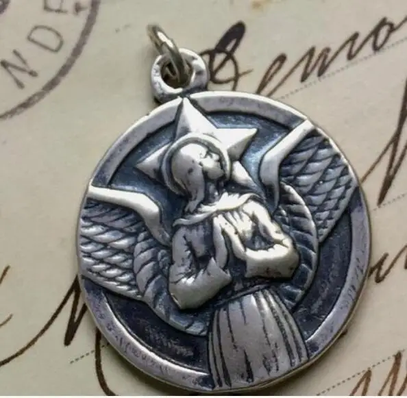 St Michael the Archangel Medal Heavenly protector necklace | Украшения и аксессуары