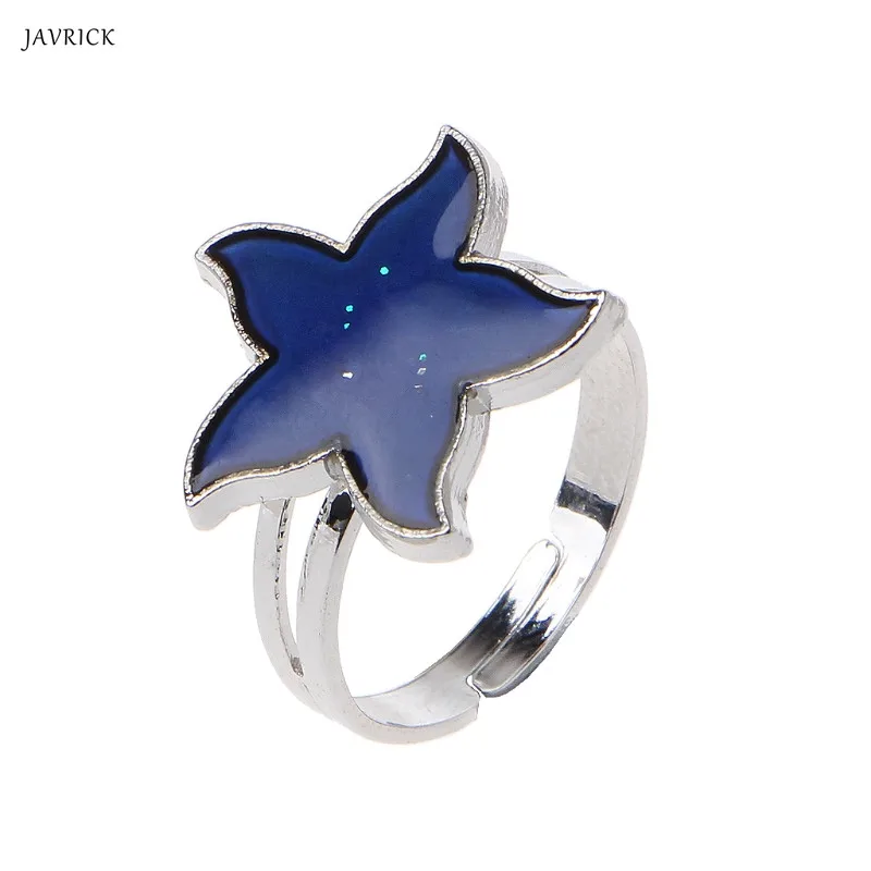 Cartoon Sea Starfish Mood Ring Temperature Emotion Feeling Rings For Women Kids Girls
Cartoon Sea Starfish Mood Ring Temperature Emotion Feeling Rings For Women Kids Girls
