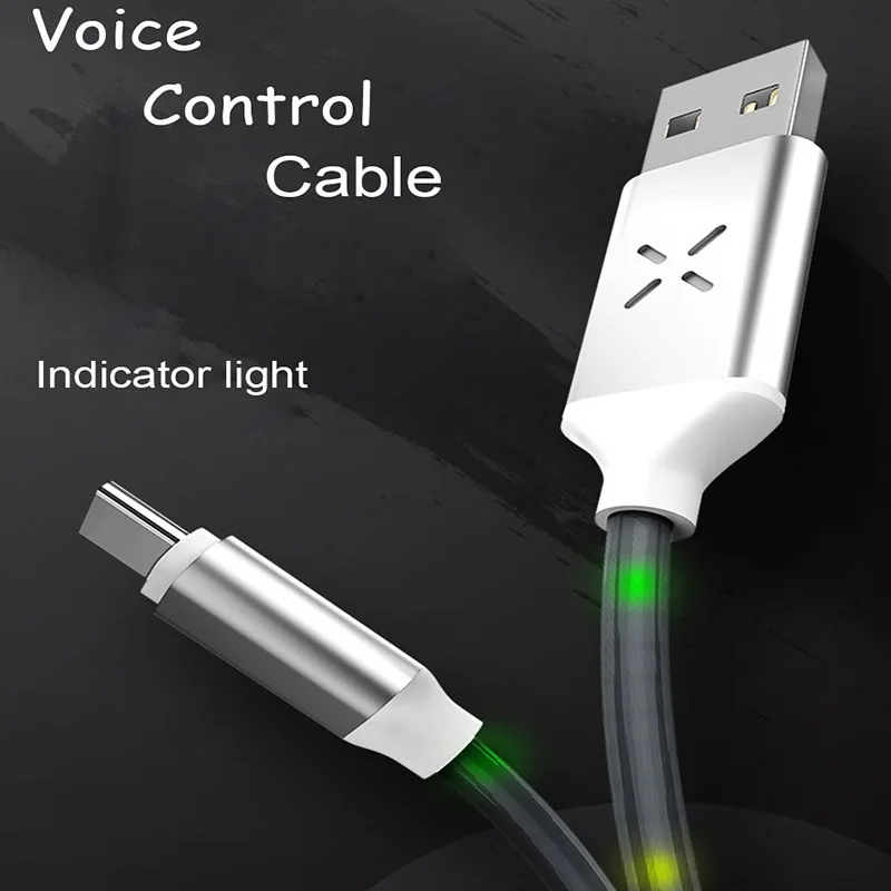 2.4A Fast Charging Type C Cable for Samsung S10 S9 LED Voice Control USB C Cable for Xiaomi Redmi Note 7 4X Data Sync Cable
2.4A Fast Charging Type C Cable for Samsung S10 S9 LED Voice Control USB C Cable for Xiaomi Redmi Note 7 4X Data Sync Cable