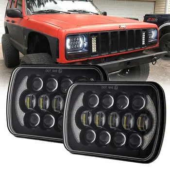 5X7 7X6 inch Rectangular Sealed Beam LED Headlight With DRL LED for H6014 H6052 H6054 H6052 LED Headlight Pair DOT Approved
5X7 7X6 inch Rectangular Sealed Beam LED Headlight With DRL LED for H6014 H6052 H6054 H6052 LED Headlight Pair DOT Approved