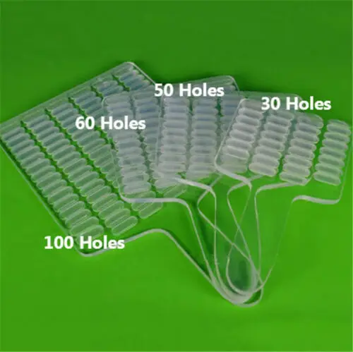 Manual Capsule Counter Counting Board Capsule Filler 30/50/60/80/100 Holes/Organic glass
Manual Capsule Counter Counting Board Capsule Filler 30/50/60/80/100 Holes/Organic glass