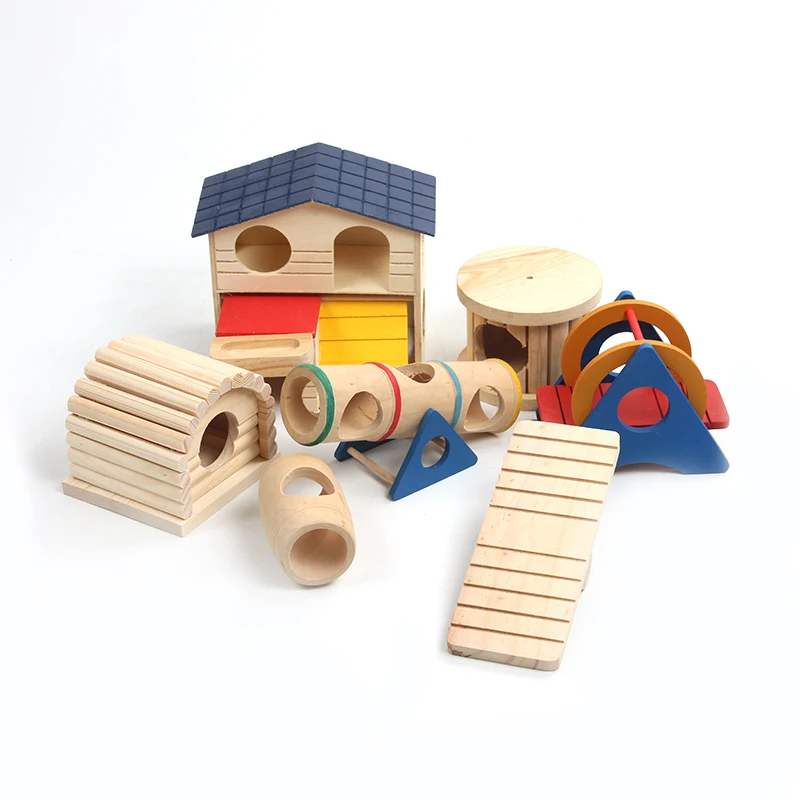 Hamster nest wooden toys woodiness swing golden bear little room of double cabin DIY products package
Hamster nest wooden toys woodiness swing golden bear little room of double cabin DIY products package