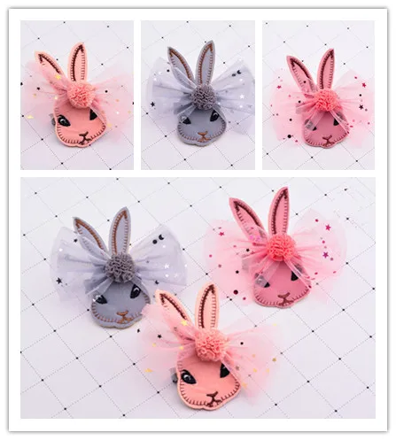 ins Boutique Retail Fashion Cute Glitter Gauze Pom Pom Bow Rabbit Hairpins Solid Bowkot Felt Bunny Hair Clips Hair Accessories
ins Boutique Retail Fashion Cute Glitter Gauze Pom Pom Bow Rabbit Hairpins Solid Bowkot Felt Bunny Hair Clips Hair Accessories
