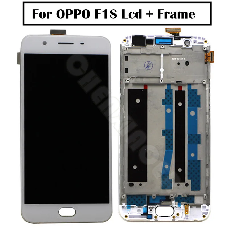 100% Tested 5.5" Display For OPPO F1S LCD Screen OPPO F1S Display with Touch Screen+frame Digitizer A59 A1601 Replacement Parts
100% Tested 5.5" Display For OPPO F1S LCD Screen OPPO F1S Display with Touch Screen+frame Digitizer A59 A1601 Replacement Parts