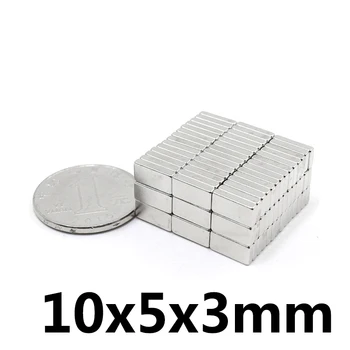 20pcs 10mm x 5mm x 3mm Super Strong Neodymium magnet Rare Earth N35 Magnet 10*5*3mmNickel NEW magnet metal
20pcs 10mm x 5mm x 3mm Super Strong Neodymium magnet Rare Earth N35 Magnet 10*5*3mmNickel NEW magnet metal