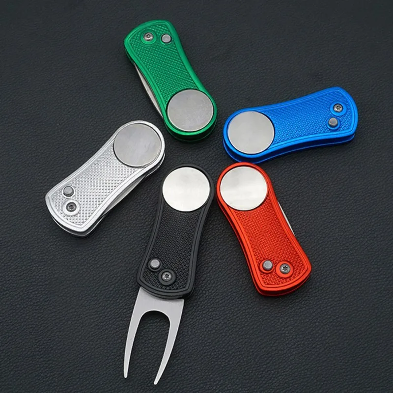 Golf training aids Golf Divot Repair Switchblade Tool Spring Folding Round Aluminum Handle Stainless Steel Pitch
Golf training aids Golf Divot Repair Switchblade Tool Spring Folding Round Aluminum Handle Stainless Steel Pitch