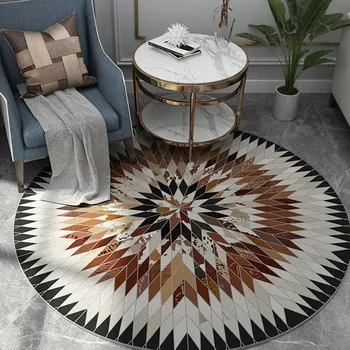 Nordic Style Round Carpet Computer Chair Round Rug Sofa Coffee Table Rugs And Carpets For Home Living Room Decorative Bedrom Rug
Nordic Style Round Carpet Computer Chair Round Rug Sofa Coffee Table Rugs And Carpets For Home Living Room Decorative Bedrom Rug