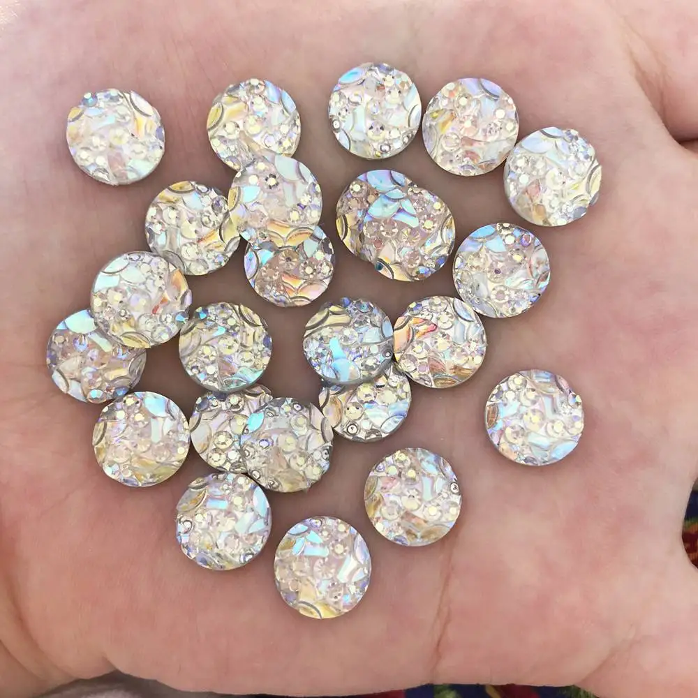 New DIY 50pcs 10mm AB Resin Round Flatback Rhinestone Wedding Decoration/white F284
New DIY 50pcs 10mm AB Resin Round Flatback Rhinestone Wedding Decoration/white F284