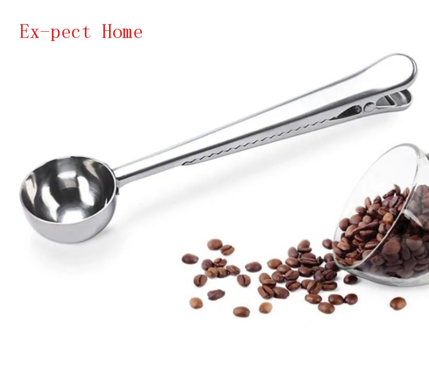 200 pcs New Arrive Stainless Steel Ground Coffee Measuring Scoop Spoon With Bag Seal Clip Silver
200 pcs New Arrive Stainless Steel Ground Coffee Measuring Scoop Spoon With Bag Seal Clip Silver