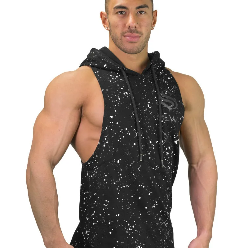 Men Gyms Fitness Tank Top Crossfit Fitness Workout Shirt Bodybuilding Hooded Sleeveless Stringer Singlet Male Casual Tankstop
Men Gyms Fitness Tank Top Crossfit Fitness Workout Shirt Bodybuilding Hooded Sleeveless Stringer Singlet Male Casual Tankstop