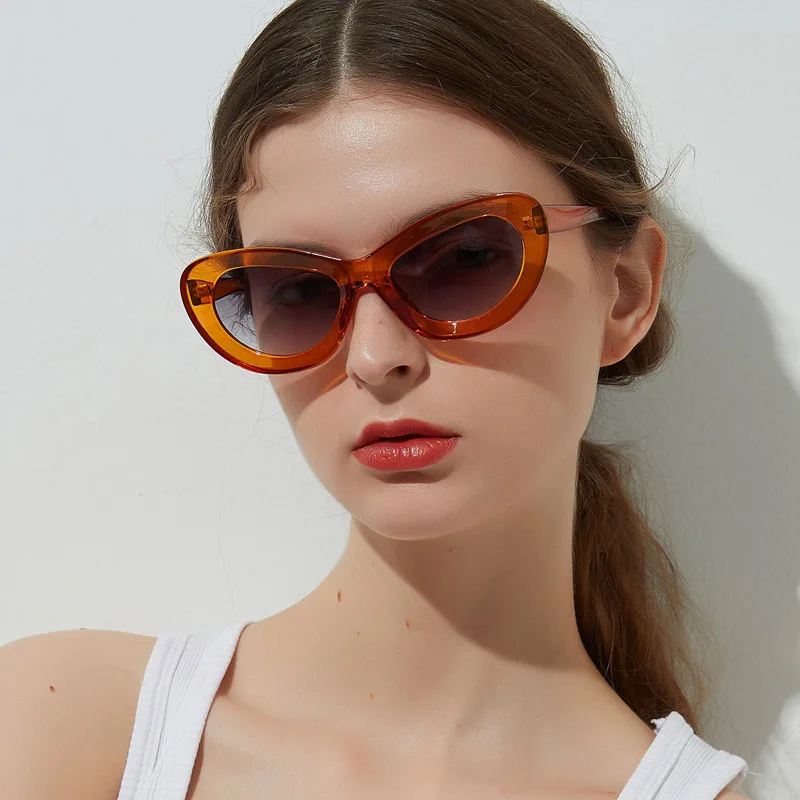 2018 New Fashion Cute Sexy Ladies Oval Cat Eye Sunglasses Women Vintage Brand Small Sun Glasses Female Male Orange Oculos de sol
2018 New Fashion Cute Sexy Ladies Oval Cat Eye Sunglasses Women Vintage Brand Small Sun Glasses Female Male Orange Oculos de sol