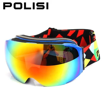 POLISI Winter Skiing Goggles Men Women Replaceable Night and Daytime Lens Eyewear UV400 Anti-Fog Snowboard Snow Glasses
POLISI Winter Skiing Goggles Men Women Replaceable Night and Daytime Lens Eyewear UV400 Anti-Fog Snowboard Snow Glasses
